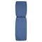 Classic Accessories Water-Resistant 72x21x3" Patio Chaise Lounge Cushion Cover, Empire Blue 60-346-010501-RT - alternate 1